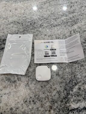 Compact White Air Tag